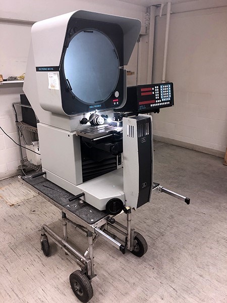 deltronic dh214 optical comparator manual