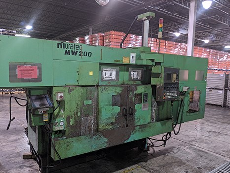 muratec mw200 murata fanuc mmi machinio