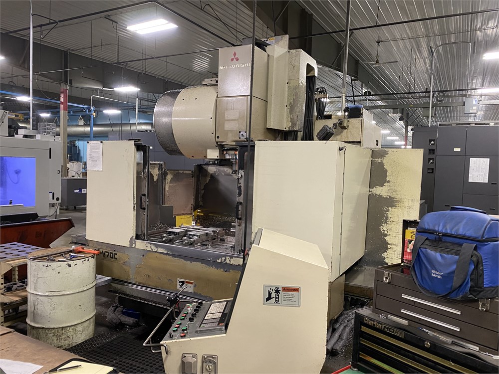 MMI-Auction - 1994 MITSUBISHI M-V 70C VERTICAL MACHINING CENTER